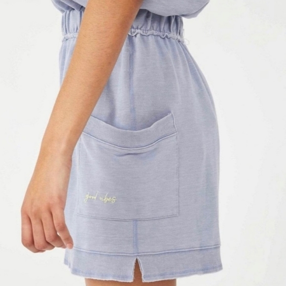 Free People Cozy girl shorts ceramic foam size xs NWT - Picture 5 of 6